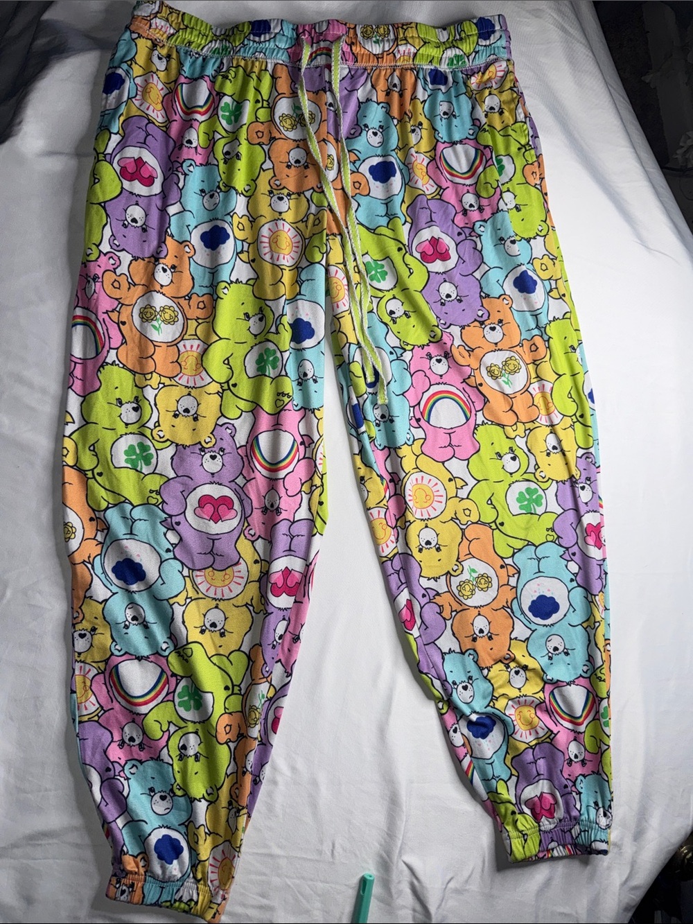 Care Bears Pastel Rainbow Bear Print Pajama Pants